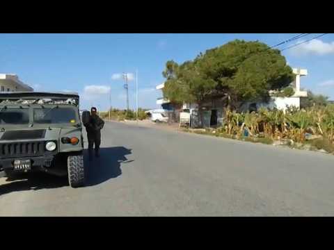 Scene from Lebanon-Israel border after rockets fired
