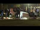 Scene of deadly car ramming in Tel Aviv as violence rises