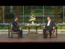 Xi, Macron attend tea ceremony on final day of China trip