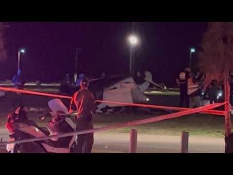 Israeli police, emergency services at scene of car ramming in Tel Aviv