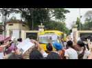 People leave jail as Myanmar junta pardons over 2,000 political prisoners