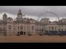 Gun salute for the coronation of King Charles III