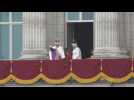 King Charles III, Queen Camilla reappear on Buckingham Palace balcony