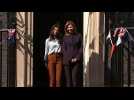 UK Prime Minister Rishi Sunak's wife Akshata Murty welcomes Ukraine's Olena Zelenska