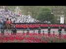 Troops march through London ahead of coronation
