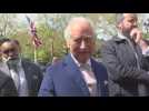King Charles III visits campers and royal fans on the Mall on eve of coronation