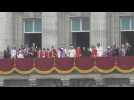 King Charles III, Queen Camilla appear on Buckingham Palace balcony after coronation