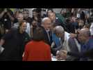 Opposition candidate Kemal Kiliçdaroglu votes for the run-off in Ankara