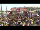 Fans return for Indian Premier League title clash after Sunday washout