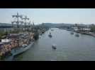 Aerial images of the 8th edition of the Rouen Armada