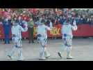 Chinese astronauts bid farewell ahead of Shenzhou-16 spacecraft launch