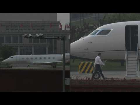 Tesla's Elon Musk leaves for Shanghai after Beijing visit