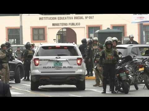 Peru's Boluarte arrives at prosecutor office amid case of deaths in protests
