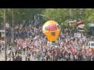Pensions reform: Parisian march arrives at Montparnasse