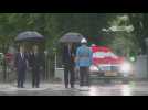 Erdogan arrives at the Turkish parliament ahead of taking oath after being re-elected