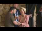 Zelensky meets with the EU's von der Leyen during European summit in Moldova