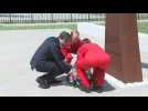 Wildfires: Macron pays tribute to the dead of civil protection