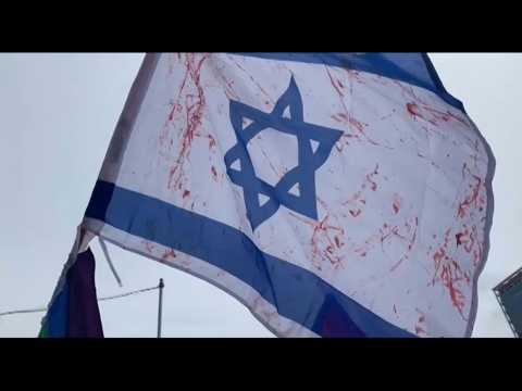 Thousands of Israelis demonstrate in Tel Aviv against judicial overhaul