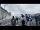 Israeli police use water cannon to disperse protesters in Tel Aviv