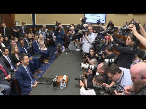 TikTok CEO Shou Zi Chew arrives to testify before US Congress