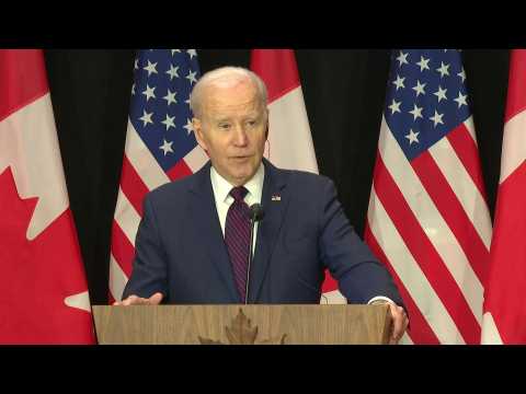 'The banks are in pretty good shape,' Biden says