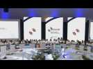 Leaders attend plenary session of 28th Ibero-American summit