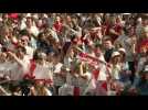 Fans in London gather to watch the Women's World Cup final