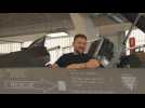 Ukraine's Zelensky examines the F-16 jets with Danish PM
