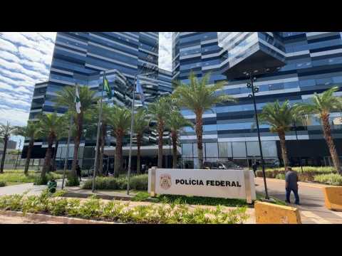 Brazil federal police headquarters where Bolsonaro faces questioning over jewels