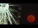 Super Blue Moon rises above Australia's Darwin
