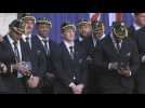 All Blacks team welcome ceremony ahead of Rugby World Cup