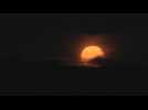 Last 'Super Blue Moon' until 2037 rises in Maine