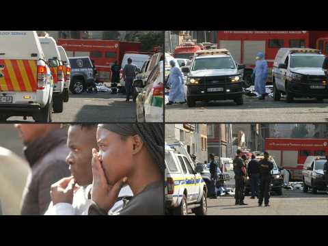 Building fire in S. Africa kills more than 70 and injures dozens
