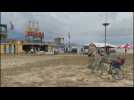 US Burning Man festival turns into mud pit after heavy rain