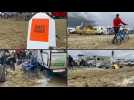 Rain leaves thousands stranded in muddy mess at Burning Man