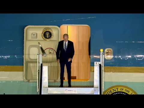 US President Biden arrives in Delhi for G20 summit