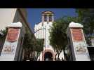 Images of Andalusia church where Spanish football chief Rubiales' mum on hunger strike