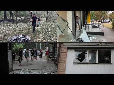 Aftermath of the 'most powerful' attack on Kyiv since spring