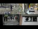 Aftermath of the 'most powerful' attack on Kyiv since spring