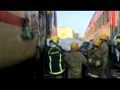 Nine killed in Indian train fire sparked by passenger making tea