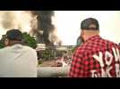 At least two dead after a gas station explodes in flooded Brazil city