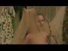 Lana Del Rey in a dress enveloped in twigs at 2024 Met Gala