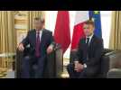 President Macron and Xi Jinping hold talks at the Elysee Palace