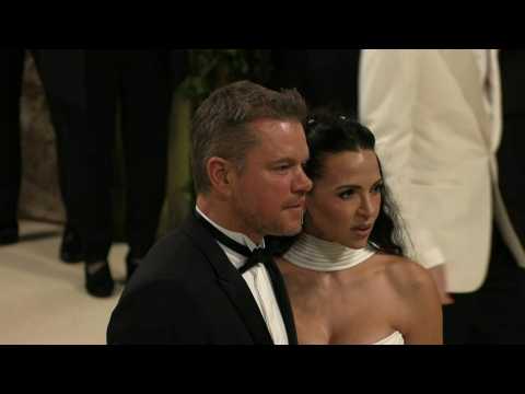 Matt Damon on Met Gala 2024's red carpet