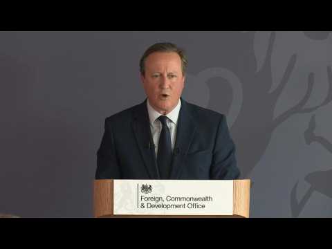 UK's Cameron urges NATO countries to boost defence spending