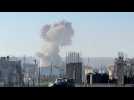 Smoke rises in Rafah amid Israeli strikes on Gaza