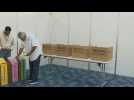 Panama presidential frontrunner Mulino casts his vote in elections