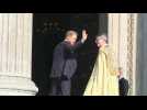 Prince Harry arrives at Invictus Games' 10th anniversary ceremony
