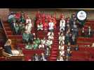 Tumult in French parliament over Palestinian flag, clothing