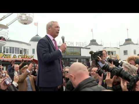 Reform UK leader Farage launches election campaign for pro-Brexit seat